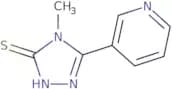 4-Methyl-5-pyridin-3-yl-4H-1,2,4-triazole-3-thiol