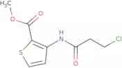 Methyl 3-[(3-chloropropanoyl)amino]thiophene-2-carboxylate