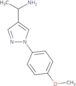 1-[1-(4-Methoxyphenyl)-1H-pyrazol-4-yl]ethanamine hydrochloride
