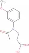 1-(3-Methoxyphenyl)-5-oxopyrrolidine-3-carboxylic acid