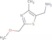 [2-(Methoxymethyl)-4-methyl-1,3-thiazol-5-yl]methylamine dihydrochloride