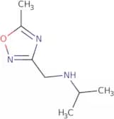N-[(5-Methyl-1,2,4-oxadiazol-3-yl)methyl]propan-2-amine hydrochloride