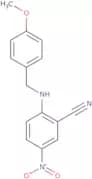 2-[(4-Methoxybenzyl)amino]-5-nitrobenzonitrile