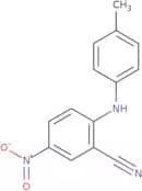 2-[(4-Methylphenyl)amino]-5-nitrobenzonitrile