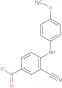 2-[(4-Methoxyphenyl)amino]-5-nitrobenzonitrile