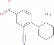 2-(2-Methylpiperidin-1-yl)-5-nitrobenzonitrile