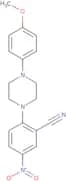 2-[4-(4-Methoxyphenyl)piperazin-1-yl]-5-nitrobenzonitrile