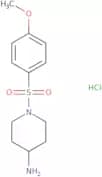 1-[(4-Methoxyphenyl)sulfonyl]piperidin-4-amine hydrochloride