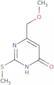 6-(Methoxymethyl)-2-(methylthio)pyrimidin-4-ol