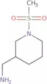 [1-(Methylsulfonyl)piperidin-3-yl]methylamine hydrochloride