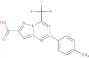 5-(4-Methylphenyl)-7-(trifluoromethyl)pyrazolo[1,5-a]pyrimidine-2-carboxylic acid