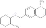 N-(2-Methylcyclohexyl)-N-[(1-methyl-1,2,3,4-tetrahydroquinolin-6-yl)methyl]amine
