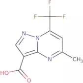 5-Methyl-7-(trifluoromethyl)pyrazolo[1,5-a]pyrimidine-3-carboxylic acid