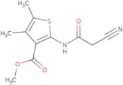 Methyl 2-[(cyanoacetyl)amino]-4,5-dimethylthiophene-3-carboxylate