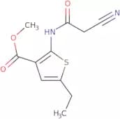 Methyl 2-[(cyanoacetyl)amino]-5-ethylthiophene-3-carboxylate