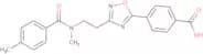 4-(3-{2-[Methyl(4-methylbenzoyl)amino]ethyl}-1,2,4-oxadiazol-5-yl)benzoic acid