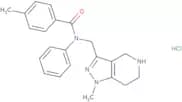 4-Methyl-N-[(1-methyl-4,5,6,7-tetrahydro-1H-pyrazolo[4,3-c]pyridin-3-yl)methyl]-N-phenylbenzamide …