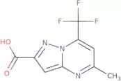 5-Methyl-7-(trifluoromethyl)pyrazolo[1,5-a]pyrimidine-2-carboxylic acid