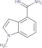 1-Methyl-1H-indole-4-carboximidamide hydrochloride