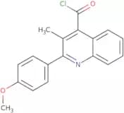 2-(4-Methoxyphenyl)-3-methylquinoline-4-carbonyl chloride