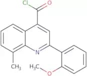 2-(2-Methoxyphenyl)-8-methylquinoline-4-carbonyl chloride