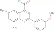 2-(3-Methoxyphenyl)-6,8-dimethylquinoline-4-carbonyl chloride