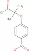 2-Methyl-2-(4-nitrophenoxy)propanoyl chloride