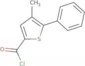 4-Methyl-5-phenylthiophene-2-carbonyl chloride