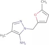 4-Methyl-1-[(5-methyl-2-furyl)methyl]-1H-pyrazol-5-amine