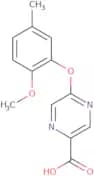 5-(2-Methoxy-5-methylphenoxy)pyrazine-2-carboxylic acid