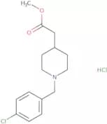 Methyl [1-(4-chlorobenzyl)piperidin-4-yl]acetate hydrochloride