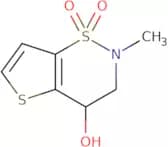 2-Methyl-3,4-dihydro-2H-thieno[2,3-e][1,2]thiazin-4-ol 1,1-dioxide
