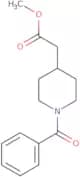 Methyl (1-benzoylpiperidin-4-yl)acetate