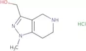 (1-Methyl-4,5,6,7-tetrahydro-1H-pyrazolo[4,3-c]pyridin-3-yl)methanol hydrochloride