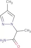 2-(4-Methyl-1H-pyrazol-1-yl)propanamide