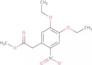 Methyl (4,5-diethoxy-2-nitrophenyl)acetate