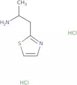[1-Methyl-2-(1,3-thiazol-2-yl)ethyl]amine dihydrochloride