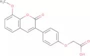 [4-(8-Methoxy-2-oxo-2H-chromen-3-yl)phenoxy]acetic acid