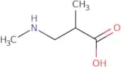 2-Methyl-3-(methylamino)propanoic acid hydrochloride