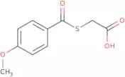 [(4-Methoxybenzoyl)thio]acetic acid