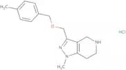 1-Methyl-3-{[(4-methylbenzyl)oxy]methyl}-4,5,6,7-tetrahydro-1H-pyrazolo[4,3-c]pyridine hydrochlori…