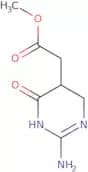 Methyl (2-amino-6-oxo-1,4,5,6-tetrahydropyrimidin-5-yl)acetate