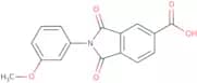 2-(3-Methoxyphenyl)-1,3-dioxoisoindoline-5-carboxylic acid