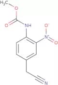 Methyl [4-(cyanomethyl)-2-nitrophenyl]carbamate