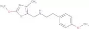 N-[(2-Methoxy-4-methyl-1,3-thiazol-5-yl)methyl]-2-(4-methoxyphenyl)ethanamine hydrochloride