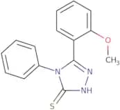 5-(2-Methoxyphenyl)-4-phenyl-4H-1,2,4-triazole-3-thiol