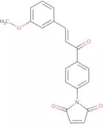 1-{4-[(2E)-3-(3-Methoxyphenyl)prop-2-enoyl]phenyl}-1H-pyrrole-2,5-dione