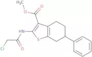 Methyl 2-[(chloroacetyl)amino]-6-phenyl-4,5,6,7-tetrahydro-1-benzothiophene-3-carboxylate