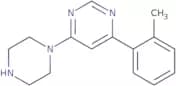 4-(2-Methylphenyl)-6-piperazin-1-ylpyrimidine