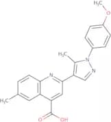 2-[1-(4-Methoxyphenyl)-5-methyl-1H-pyrazol-4-yl]-6-methylquinoline-4-carboxylic acid